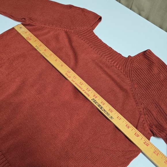 Peruvian Connection Womens Pima Cotton Knit Sweater Size Large Boho Office - Picture 8 of 11